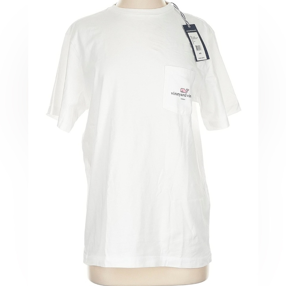 Texas Vineyard Vines Men's White Tee